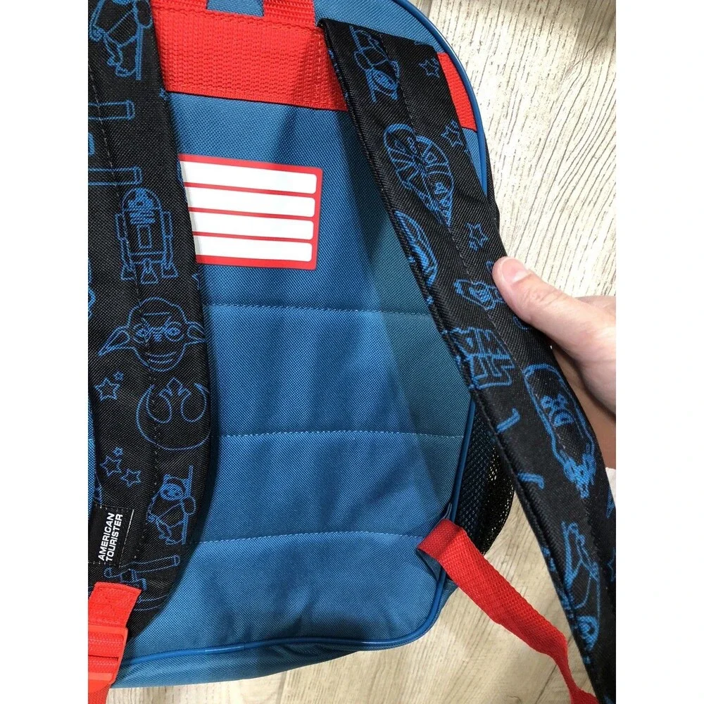 Disney Backpack Star Wars R2D2 by American Tourister Brand Blue New